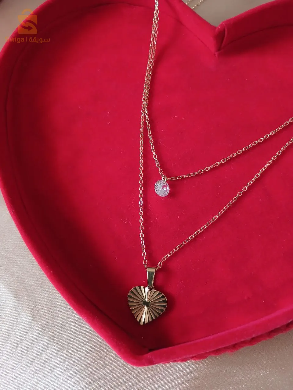 سنسال على شكل ❤️