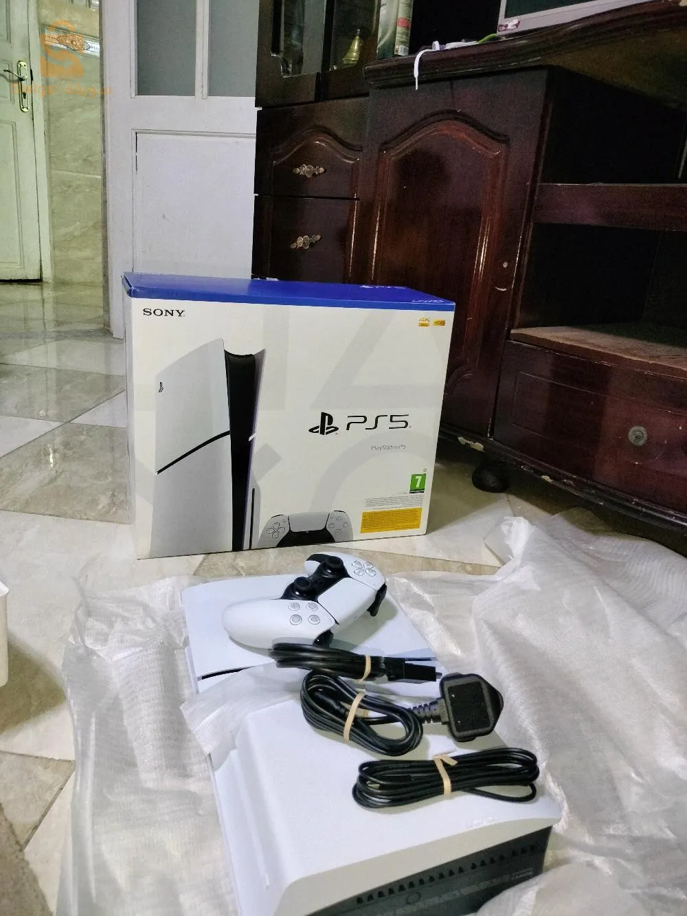 ps5slim europien état 10 10 fih kolch d'origine utiliser 20jour avec compte officiel w cd gta5