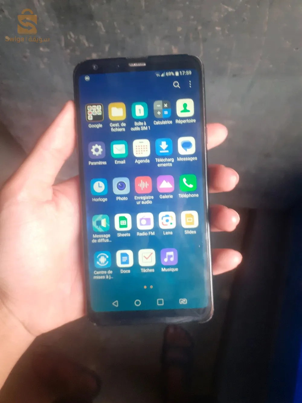 smart phone a vender lg Q Q stylus