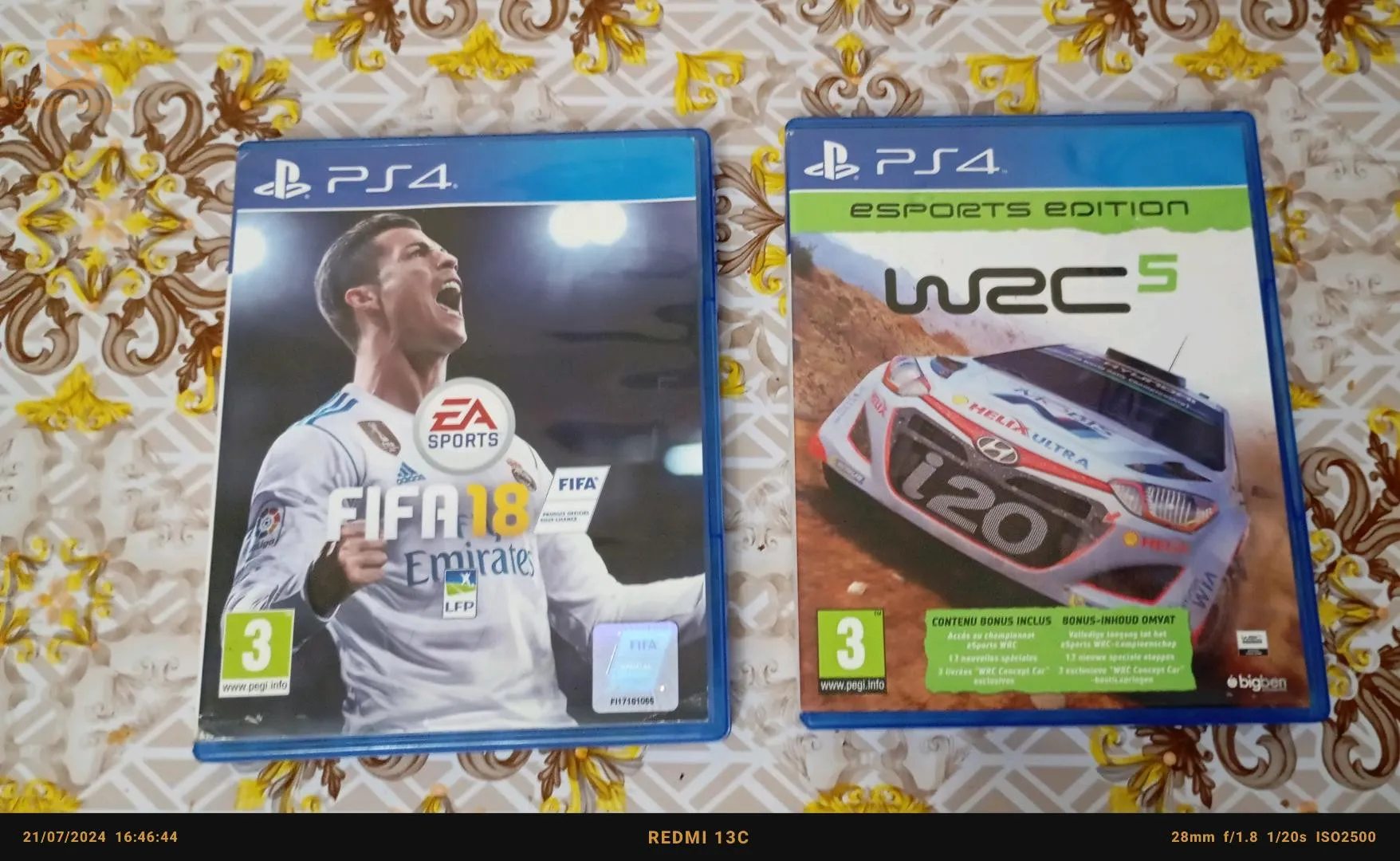 CD 2 FIFA18 WSC5 ps4