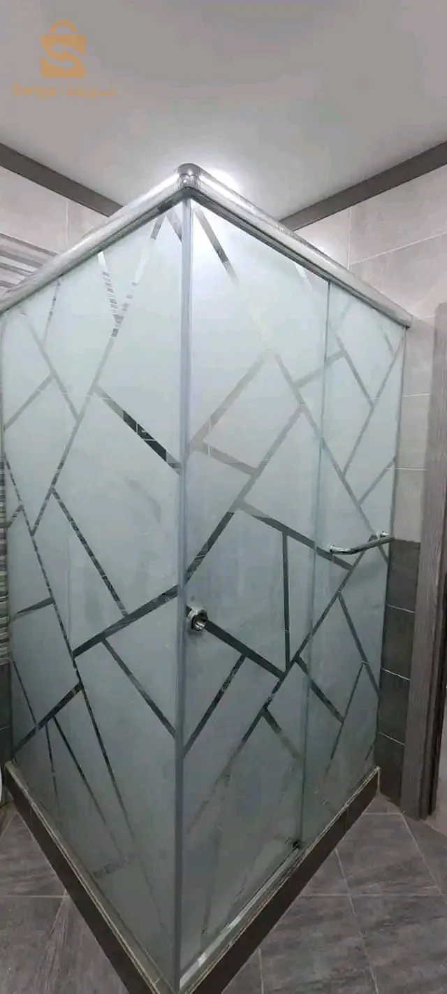 دوبل فيطراج كابين دوش زجاج ماستيك
