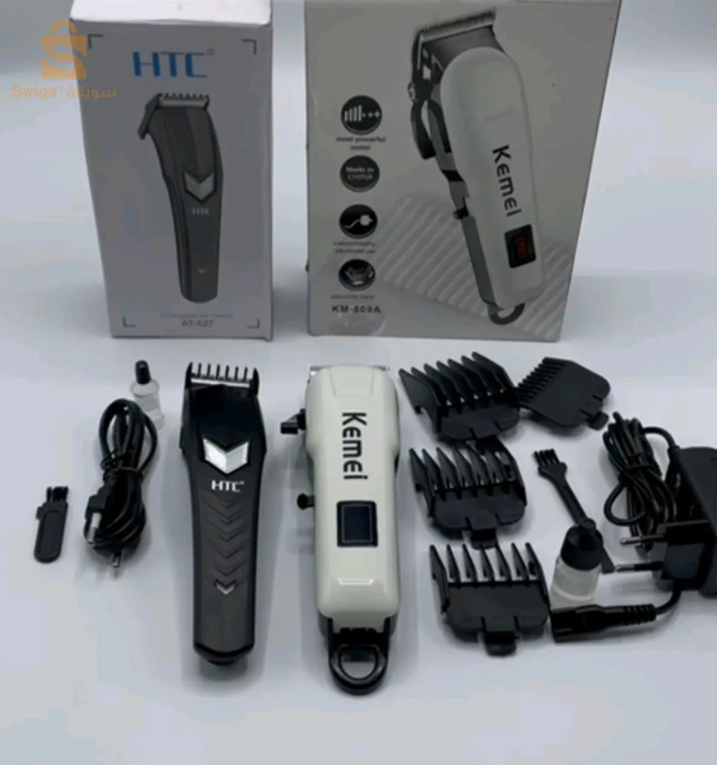 Pack Tondeuse kemei 809a + Tondeuse htc
