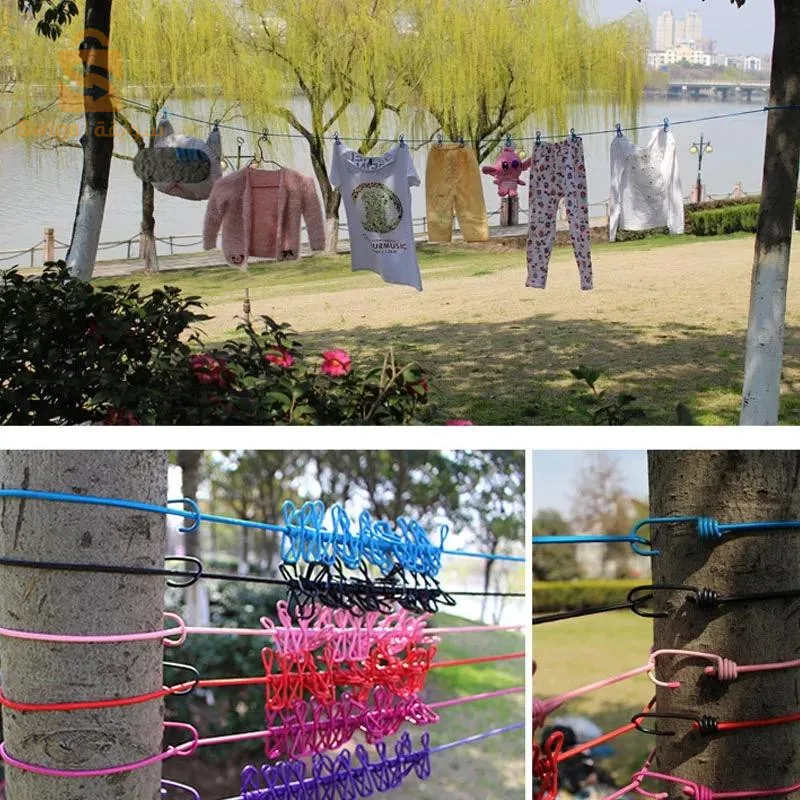 Corde à linge innovante en deux parties
