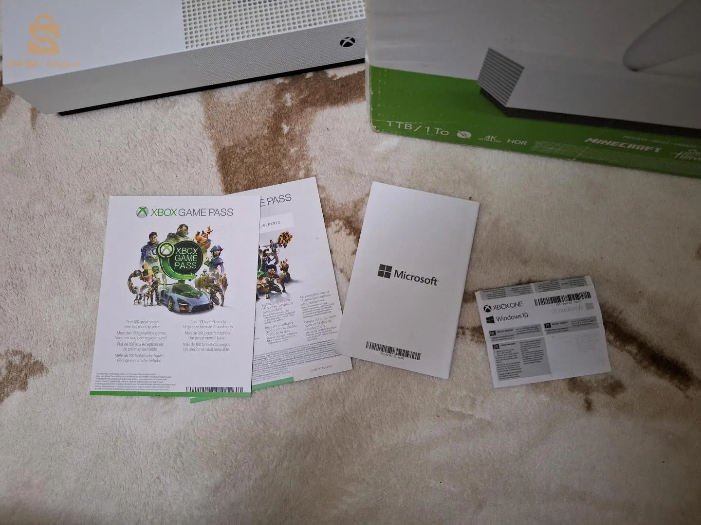 Xbox one s degital 1TB + Game pass