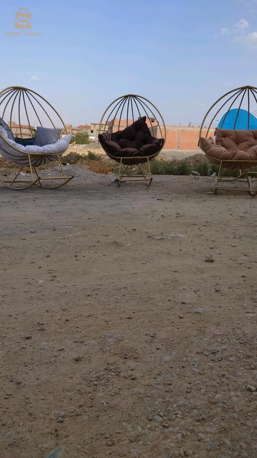 كل ما يخص كراسي الارجوحة بالحديد الصلب عمل متقن يتحمل وزن 130كغ بالتجربة . الشخصية . الدفع عند الاستلام 58 ولايةBalançoire 25000دج