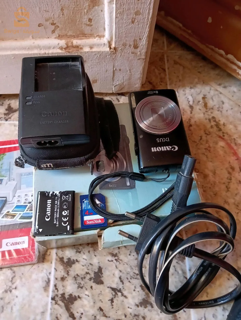 كاميرا كانون شابة 132 hd