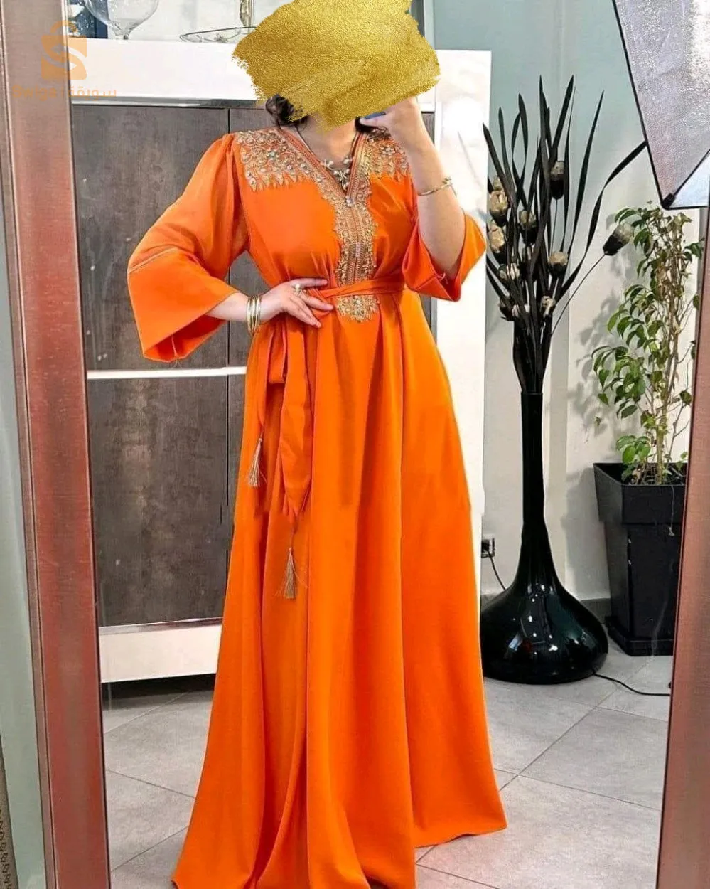 Robe caftan élégante