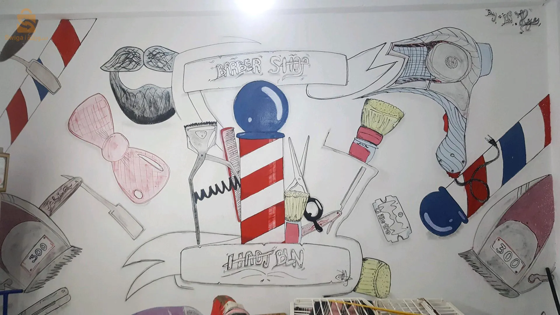 Custom mural and shop painter