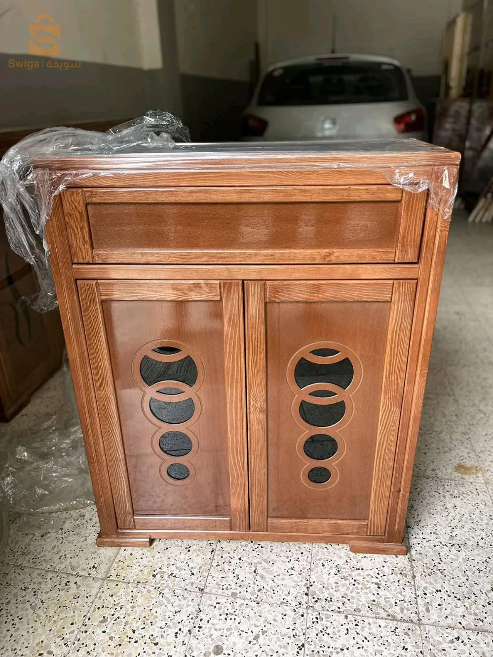 meuble chaussures bois rouge 1 choix