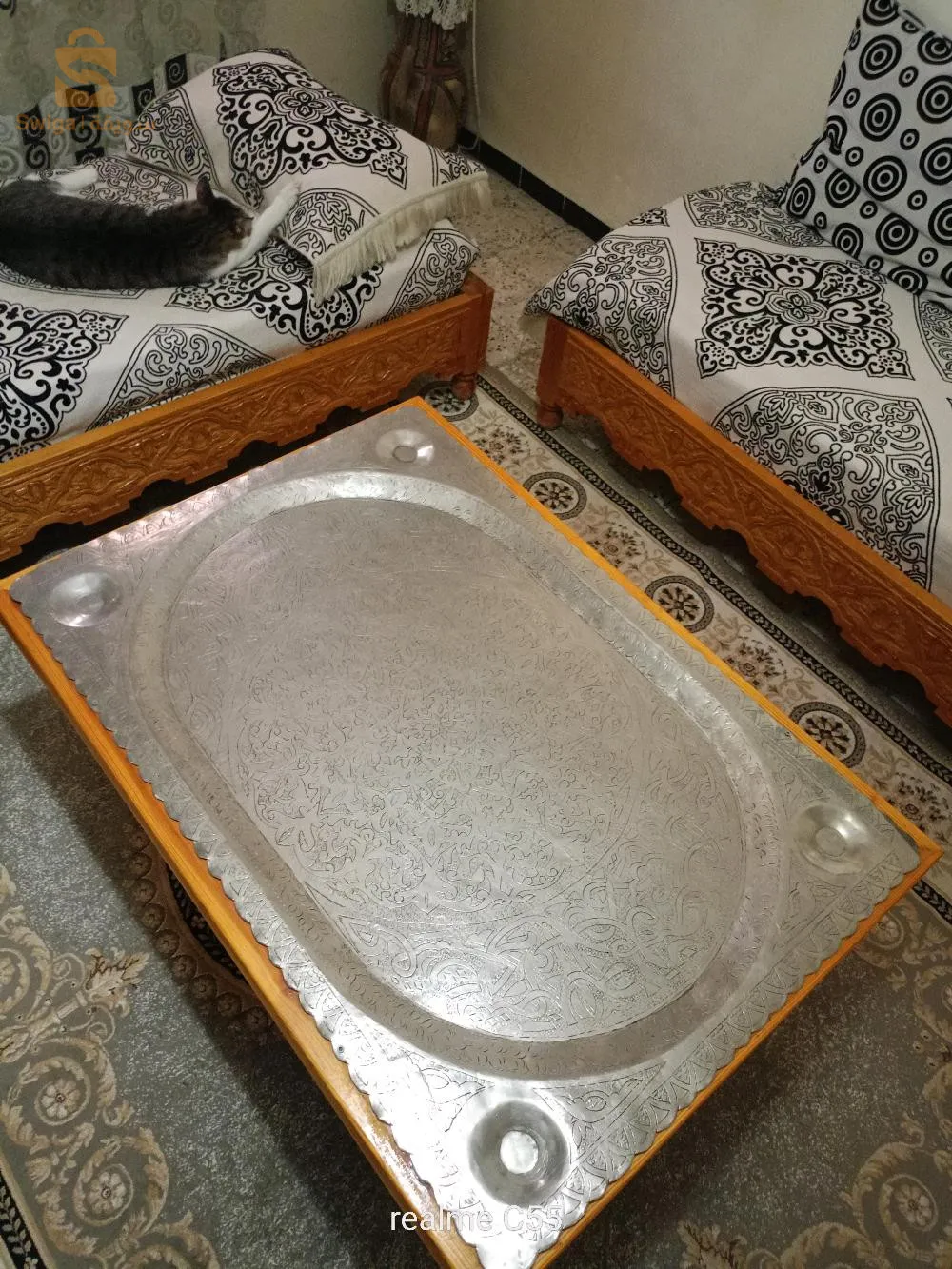 أثاث غرفة الجلوس تقليدي