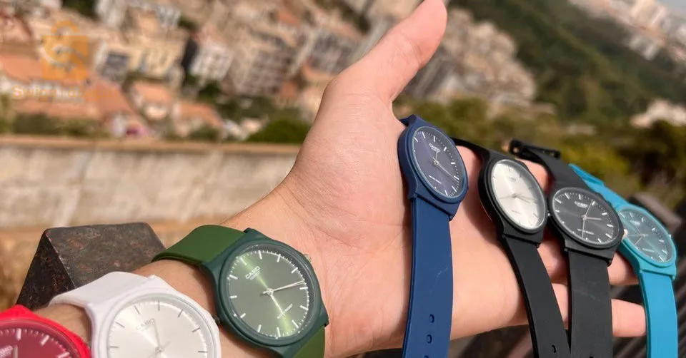 ساعة صيفية كاسيو