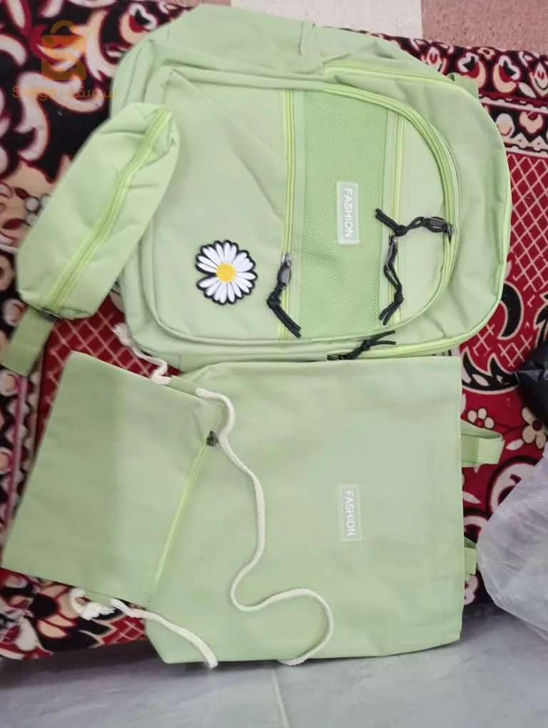 ساكودو حقيبة دخول مدرسي  من أربع قطع