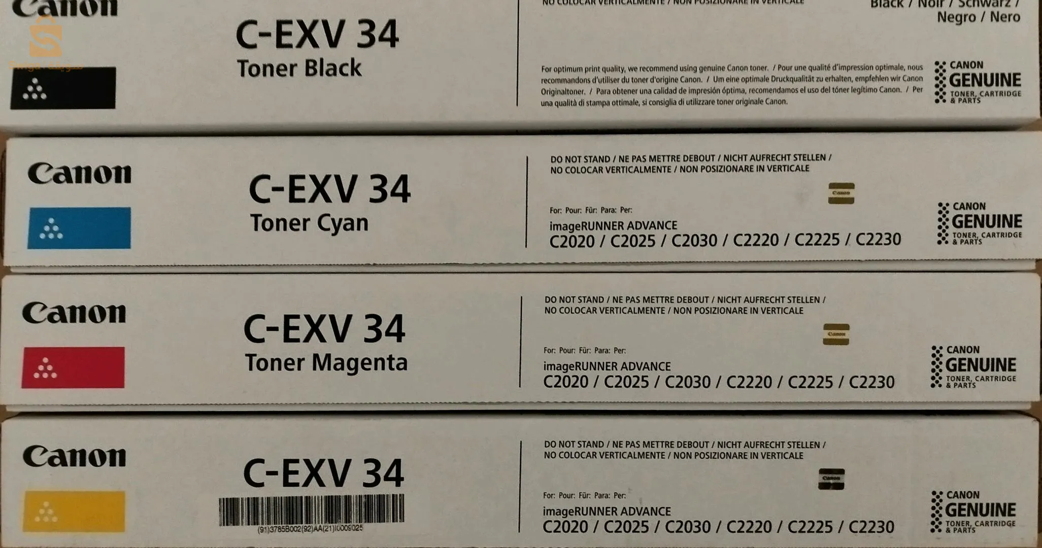 toner Canon cxv 34 original