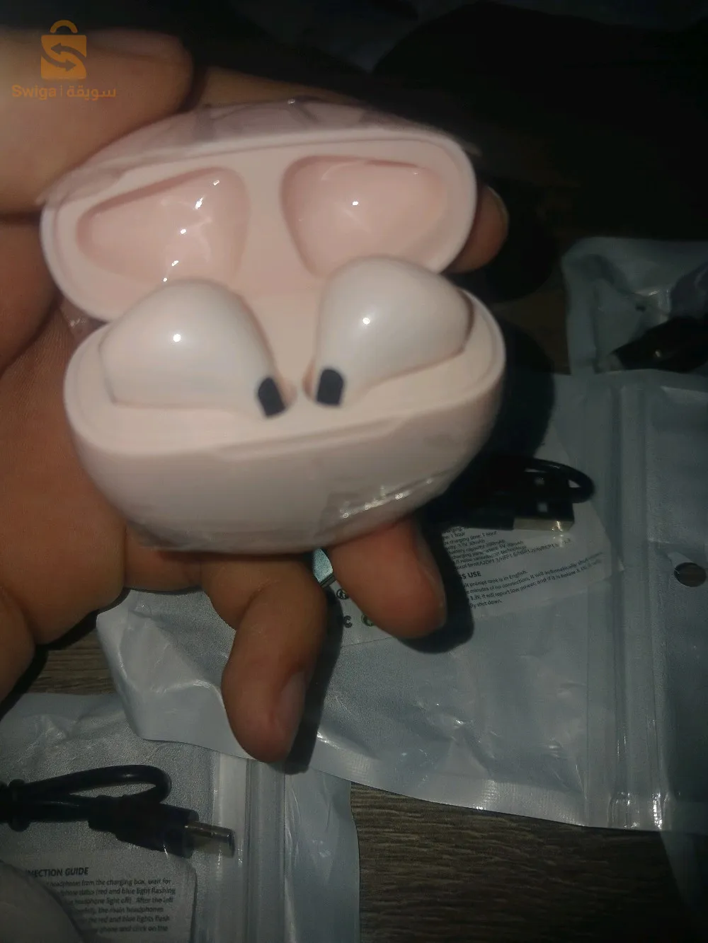 air pro 6 earbuds💓سماعات لاسلكية pro6😊😊