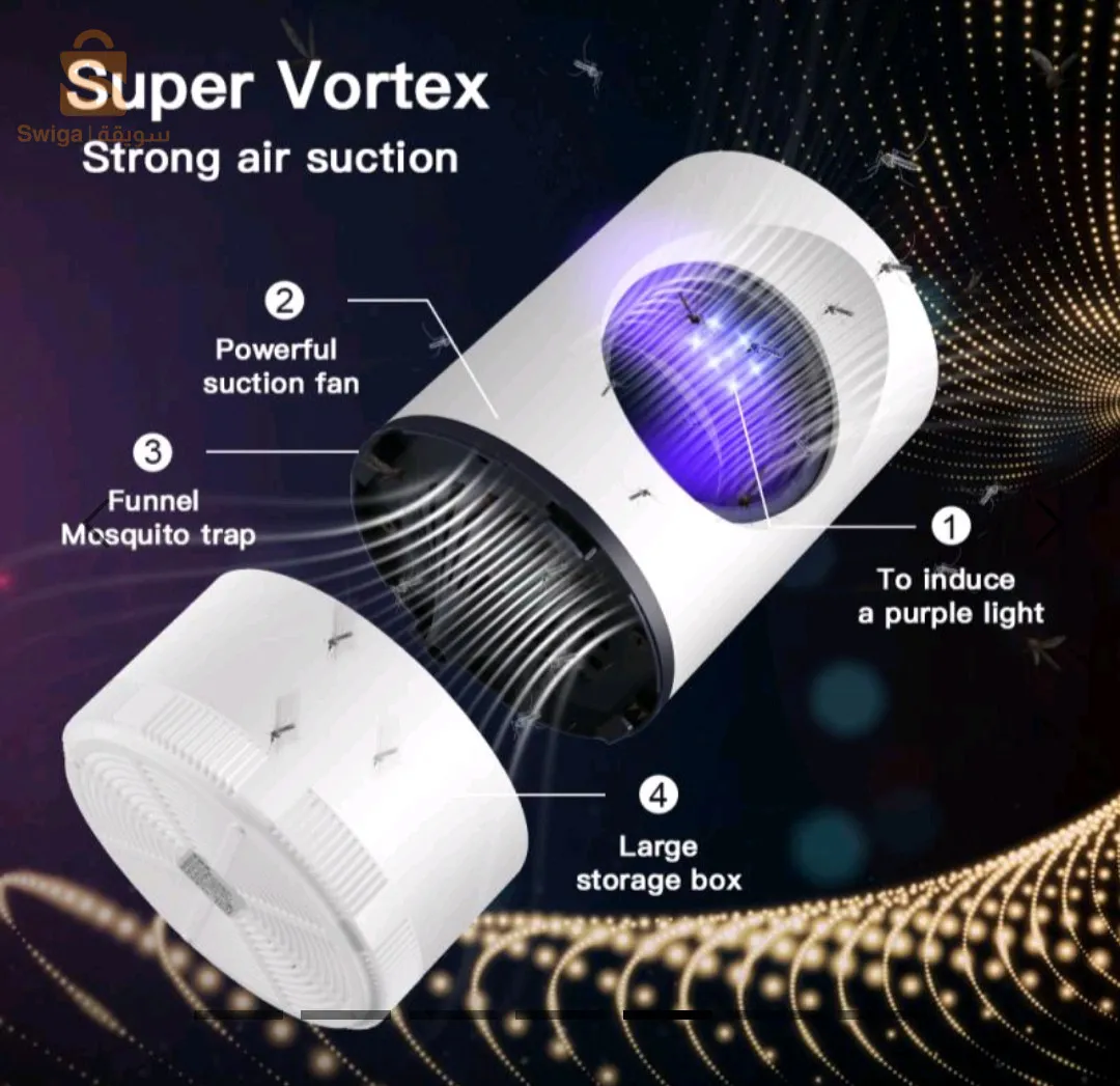 جهاز فعال لقتل البعوض والحشرات الطائرة