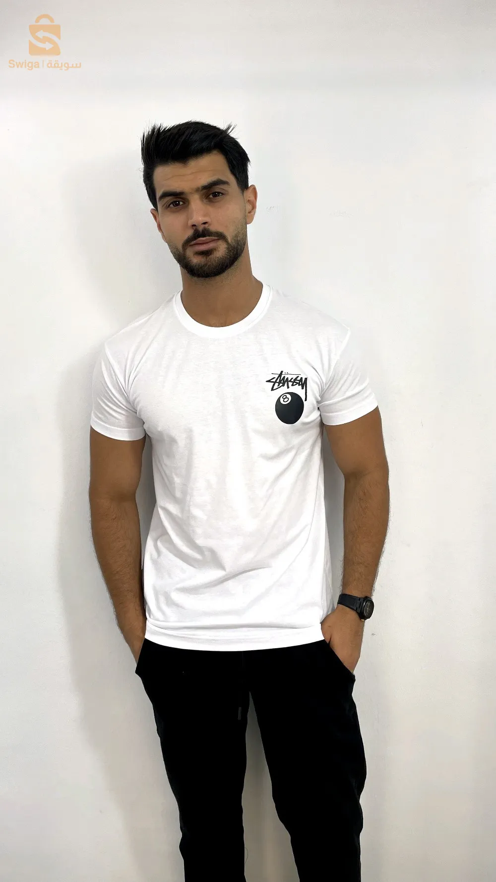 t-shirt oversized ndirolk fih design li tbghi 👕