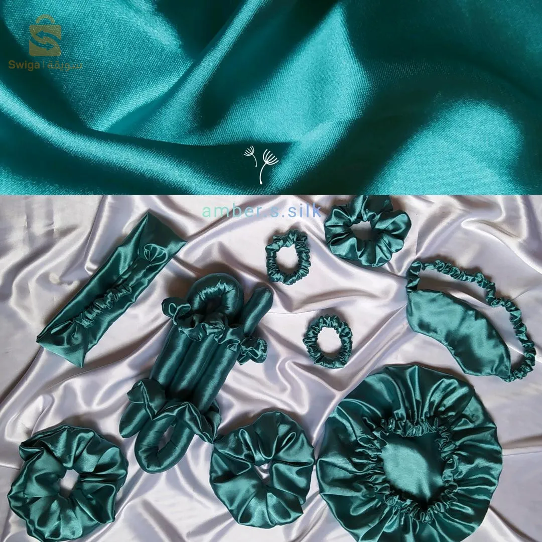 إكسسوارات حريرية للشعر