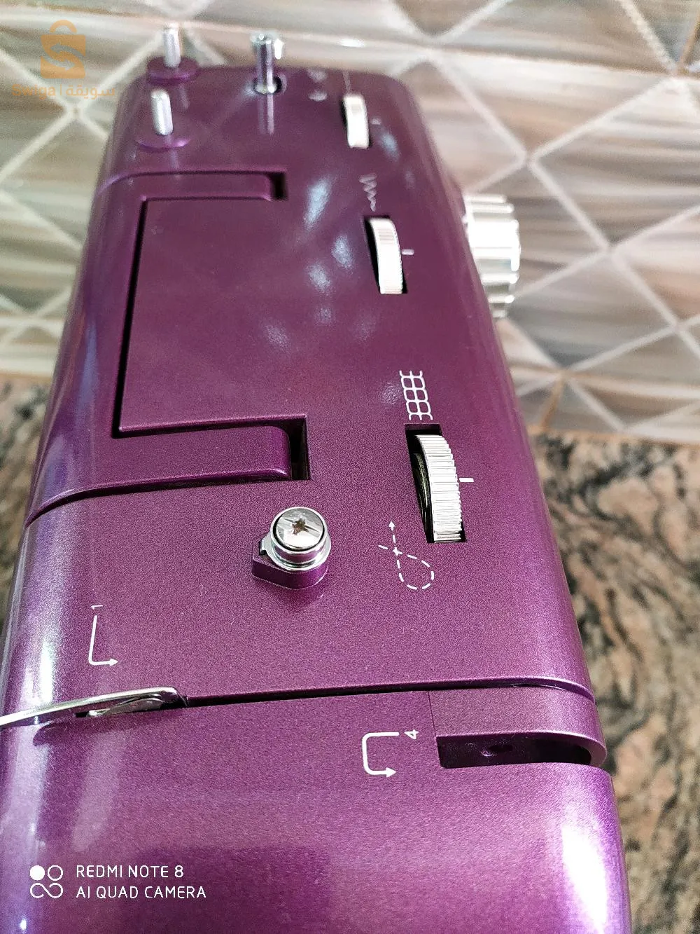 ماكنة الخياطة الألمانية سيلفر كراست selver Crest