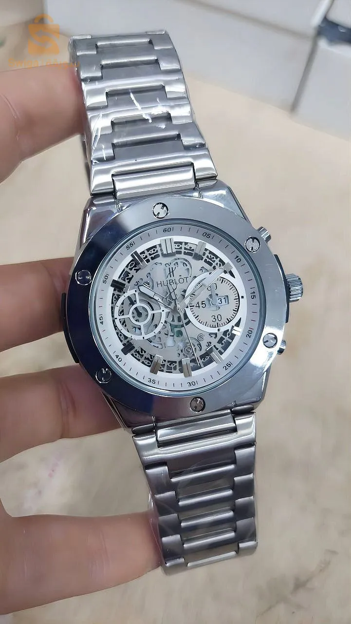 ساعة يد رجالية انيقة (hublot)