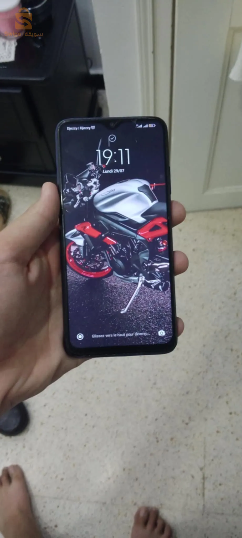 هاتفpoco m3 جديد الله يبارك بطارية تاعو  6000دوبل بيس كارت ميموار