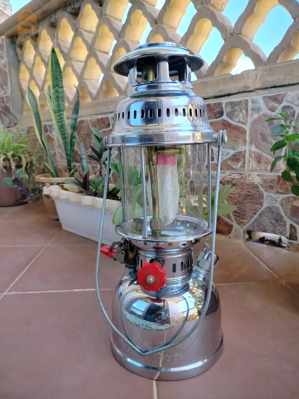 Antique sailor oil lamp for decoration