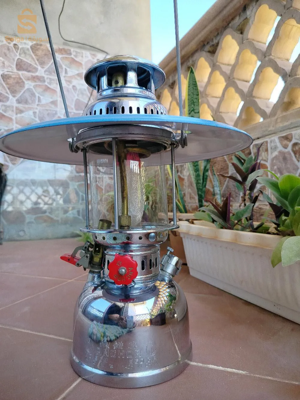 Antique sailor oil lamp for decoration