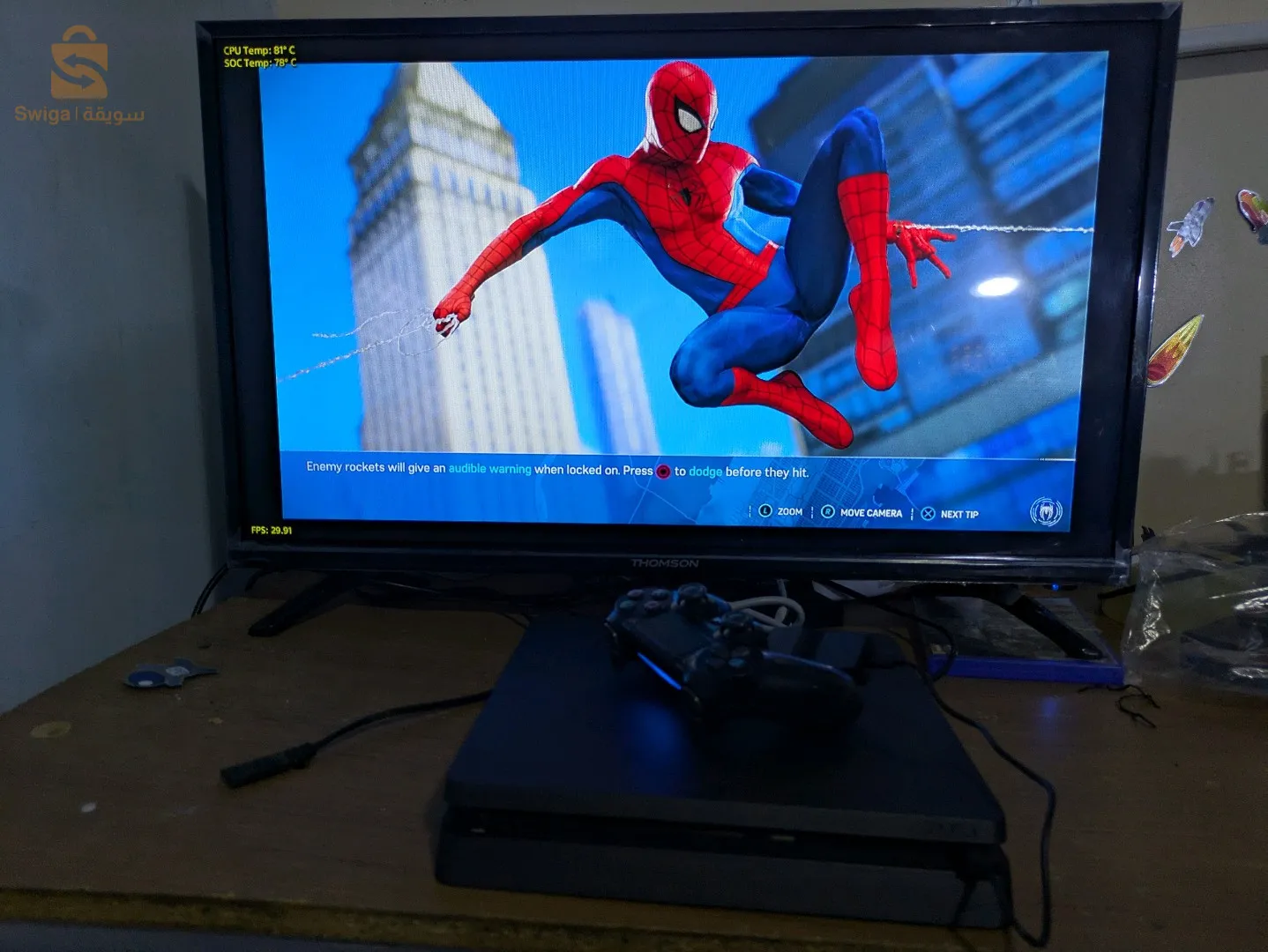 PlayStation 4 Slim 500gb flashé 11.00 avec dongle