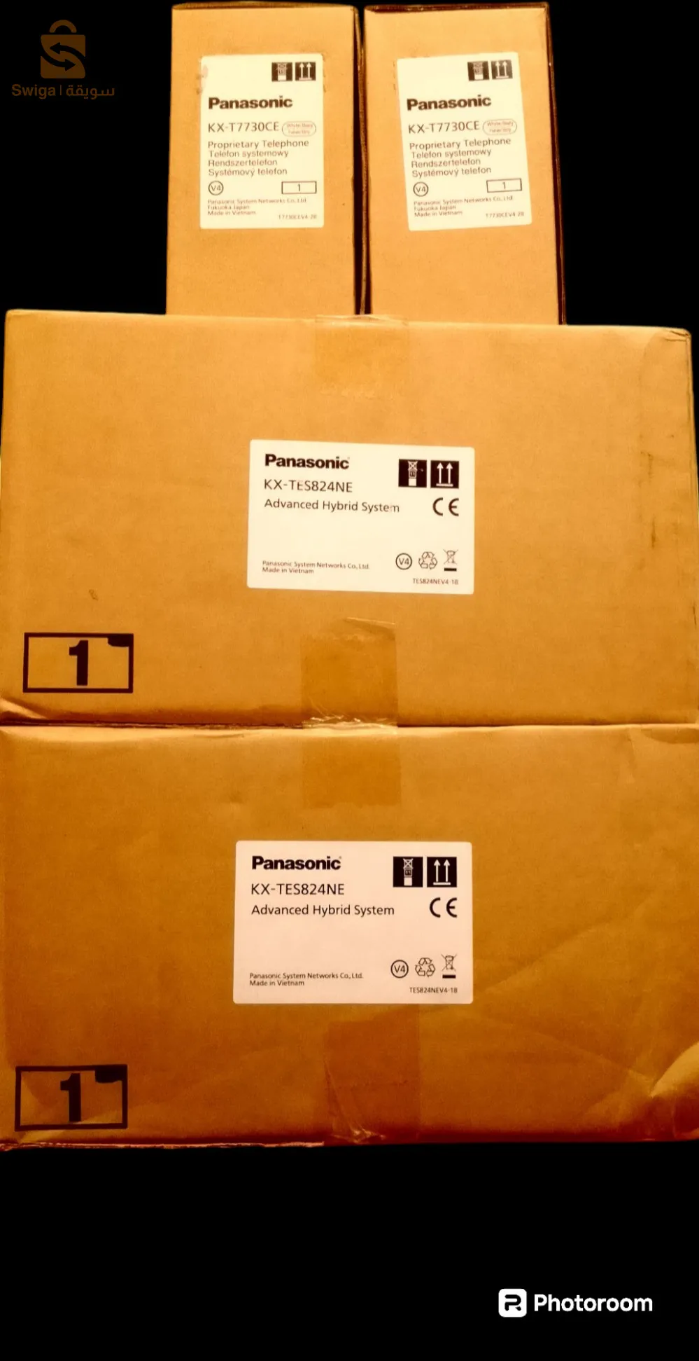 محول هاتفي بانسونيك KX-TES824 + PIO