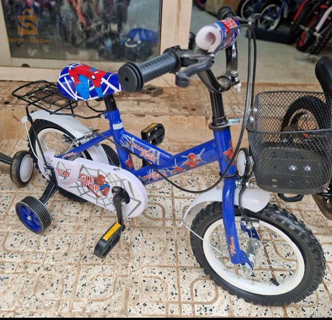 vélo Spiderman 12 pouce دراجة سبيدرمان