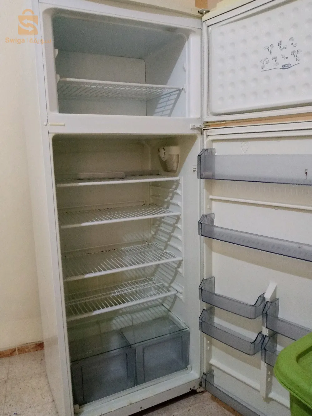 frigo ndif mafih la sdid la 7as yhez 550 L jamis trepara