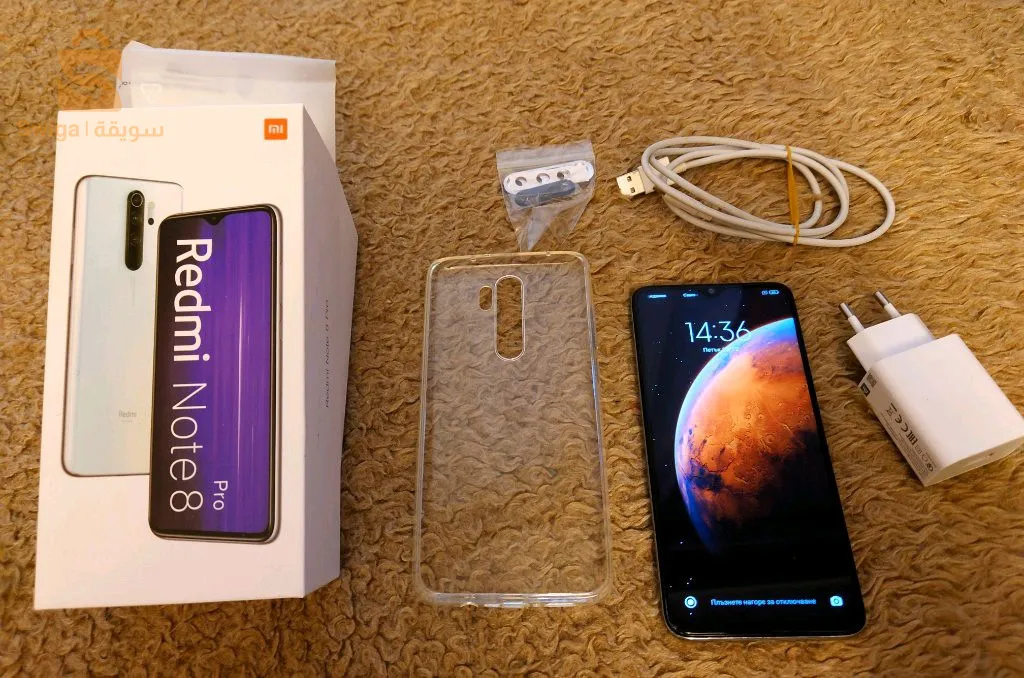 هاتف ريدمي نوت 8 برو جديد  6/128 Go