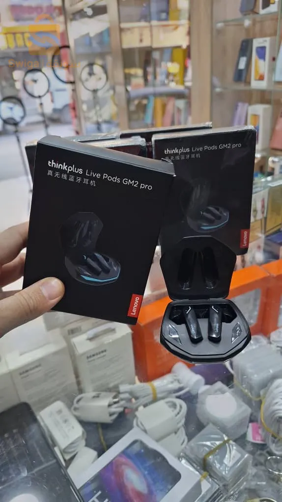 GAME HEADSET LENOVO GM2 PRO
Bluetooth V5.3 + Touch Control + Auto Pairing