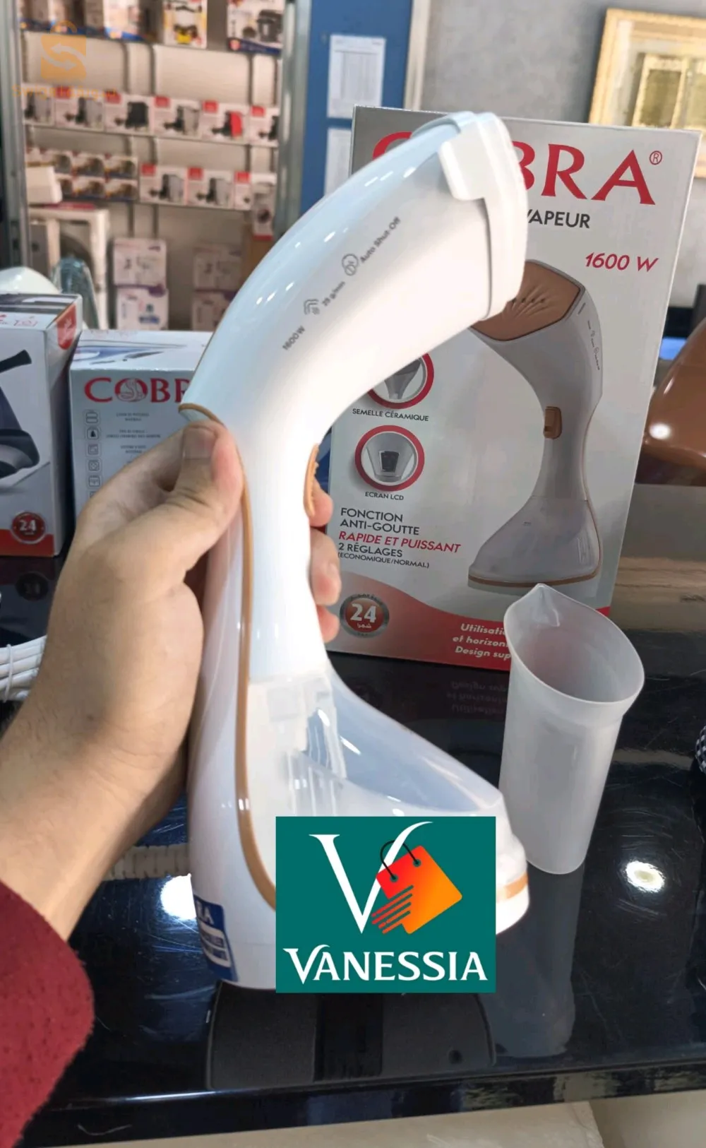 Défroisseur a vapeur cobra 1600w