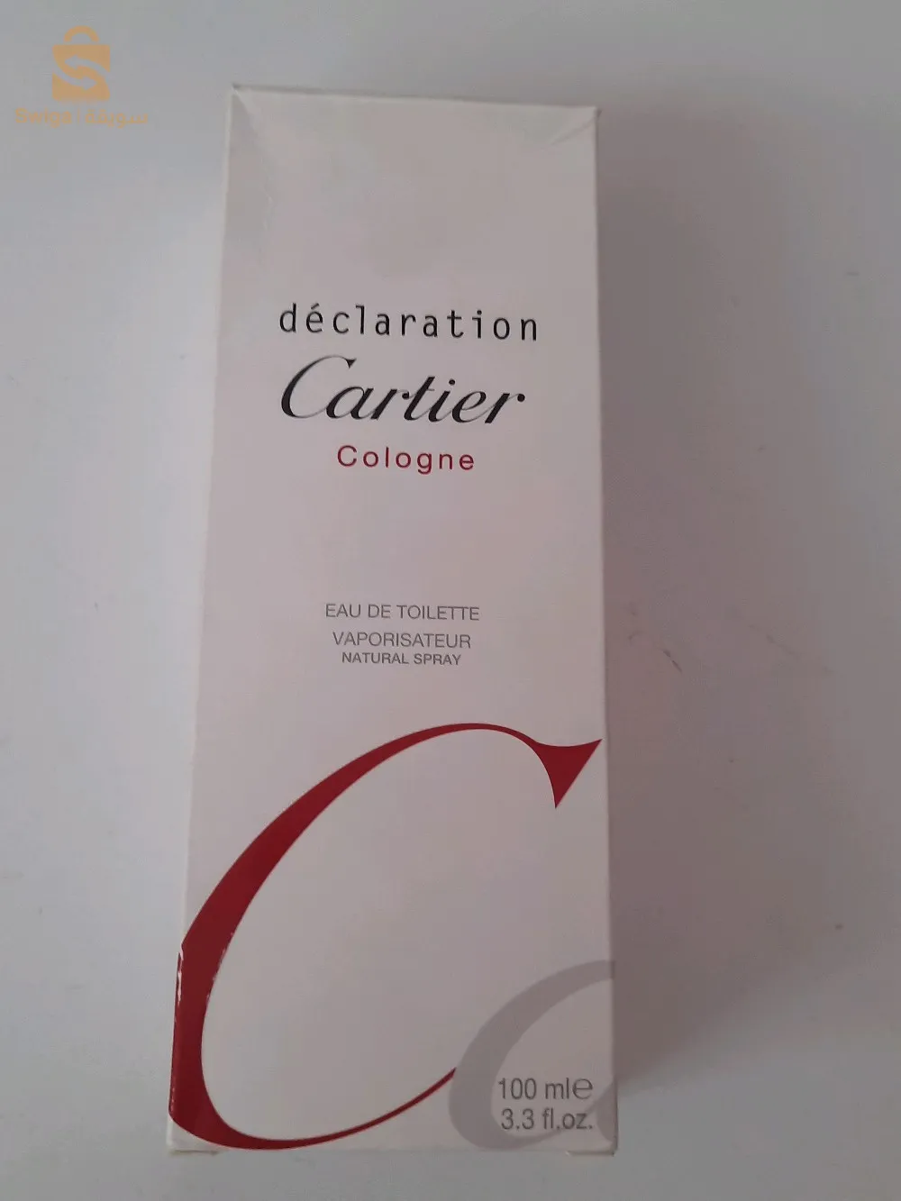 cartier déclaration Cologne