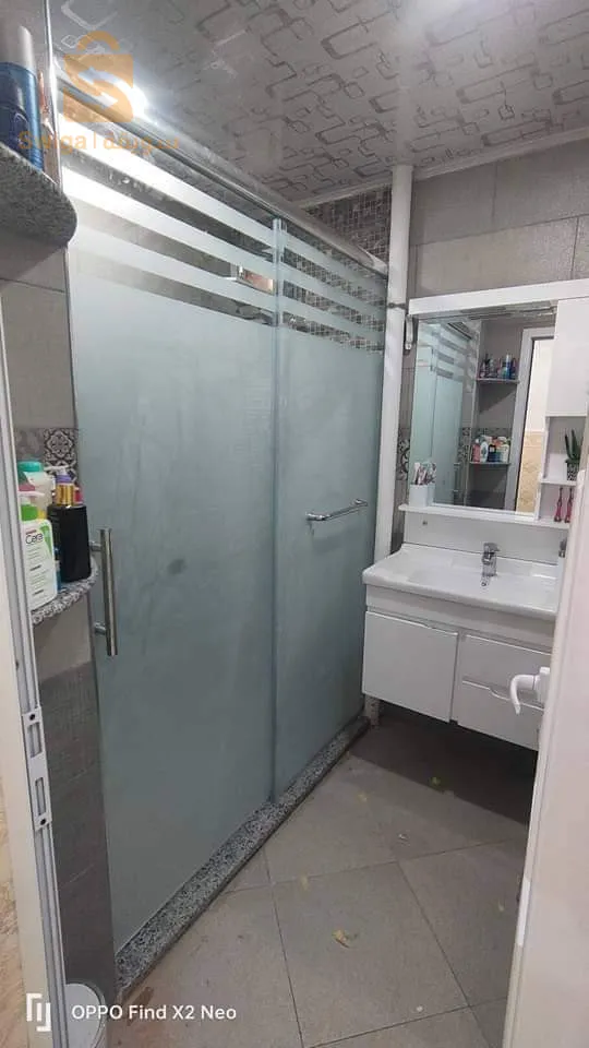 verre trempé cabine de douche