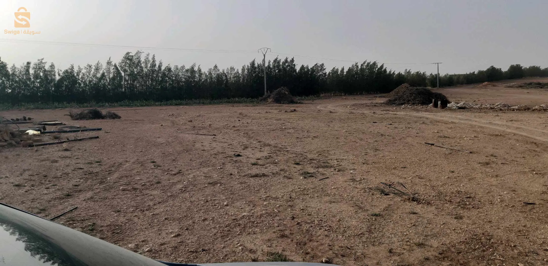 ارض فلاحية للبيع 120 هكتار دفتر عقاري مجهزة لمعلومات اكثر الهاتف 0557047466