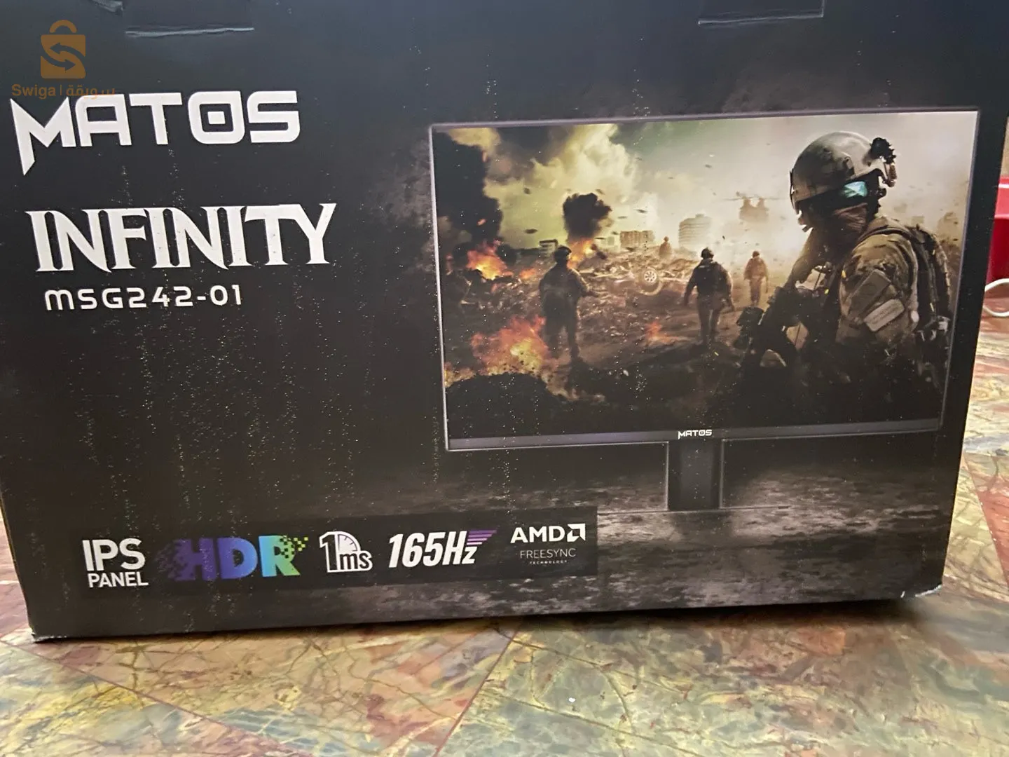 pc gaming وmonitor matos 165 Hz