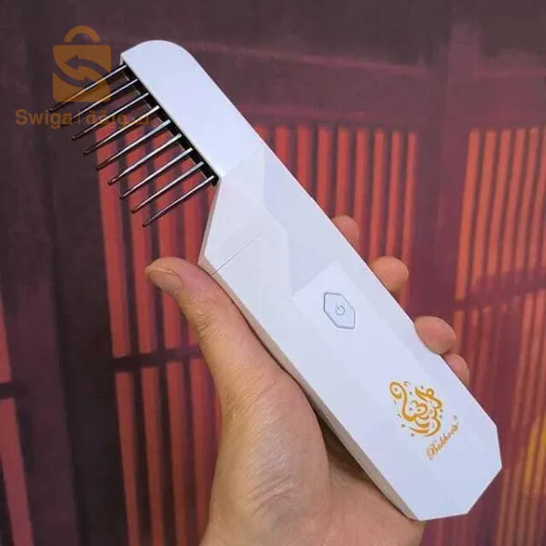 Brûleur d’encens électronique avec peignes à cheveux – Ramadan Bukhoon $👍