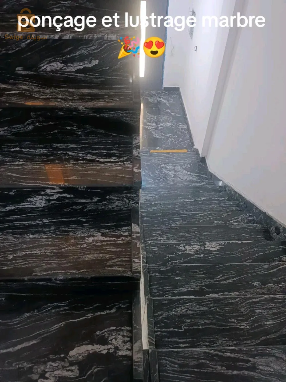 ponçage et lustrage marbre et granitaux carlage