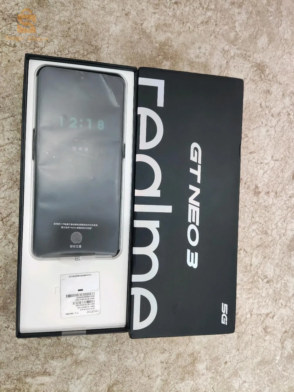 Realme GT Neo 3 12+12/256gb بيه بقاع صوالحه