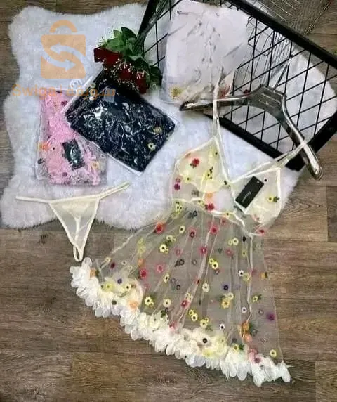 nuisette de luxe transparente