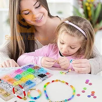 Ensemble de pendentifs en argile pour la fabrication de bijoux enfant