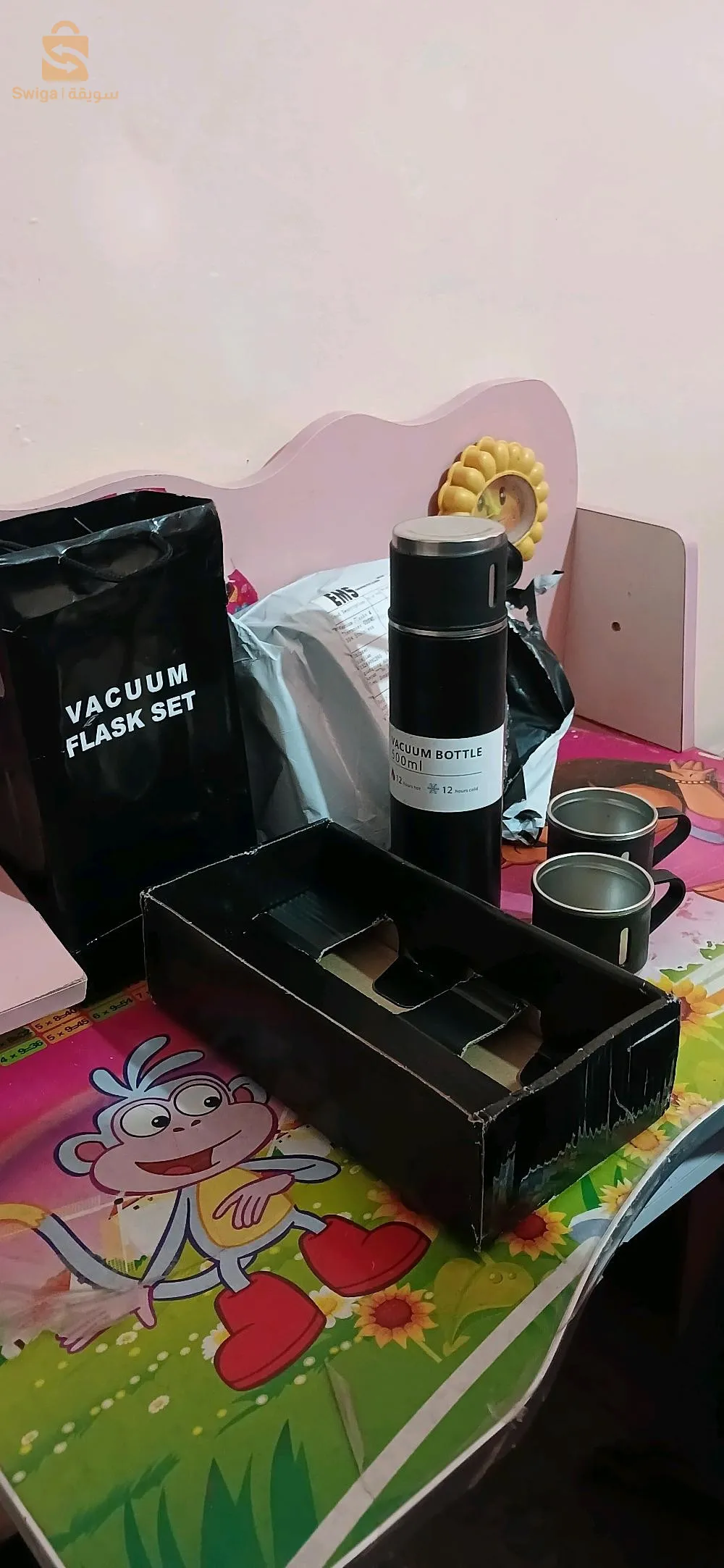 كوب ترموسة محمولة صلبة مقدمة للصدا و معزولة بالتفريغ