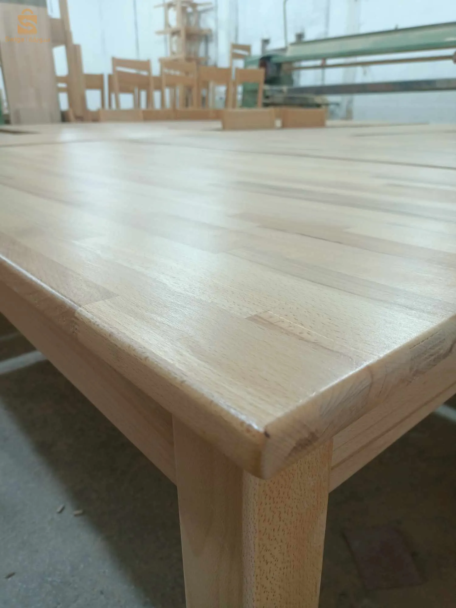 Kitchen table with four and six chairs