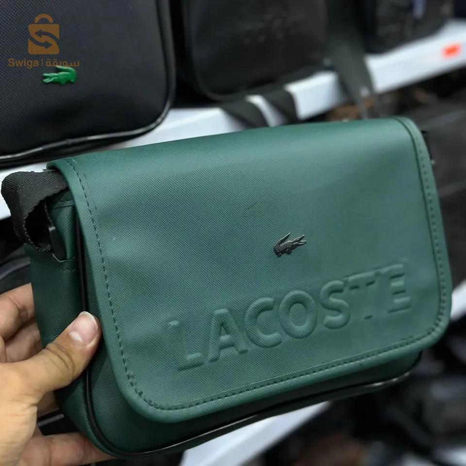 sacoche Lacoste noir l'évasion 58 wilayas🇩🇿🚚