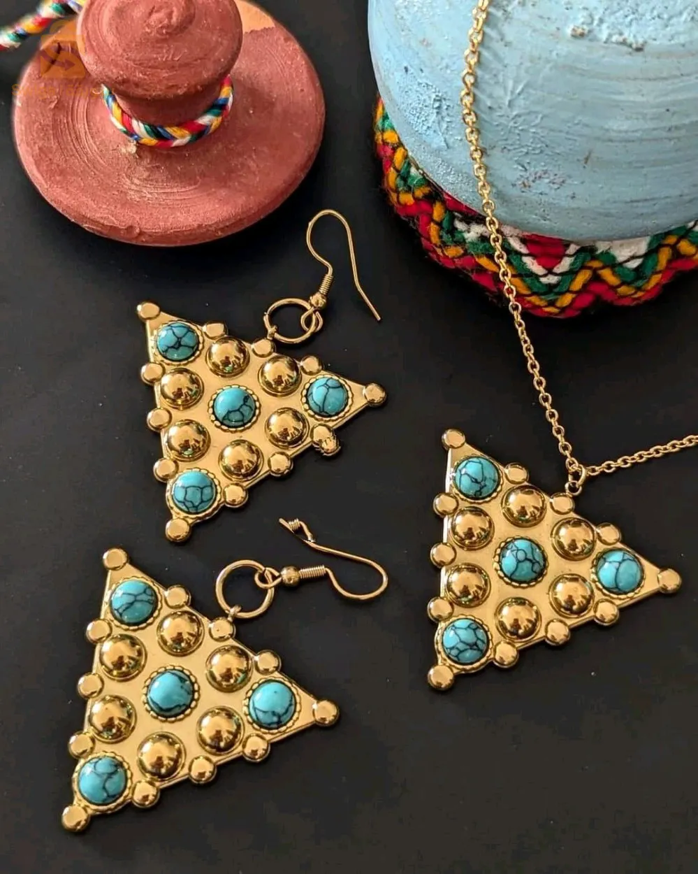 parure style kabyle en acier inoxydable livraison disponibles