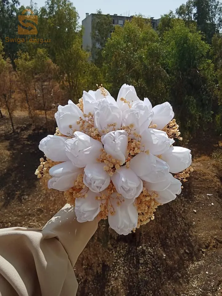 بوكي عروس ابيض