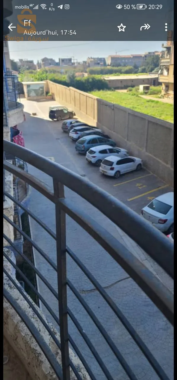 شقه من 3 غرف 81م بودواو ولاية بومرداس