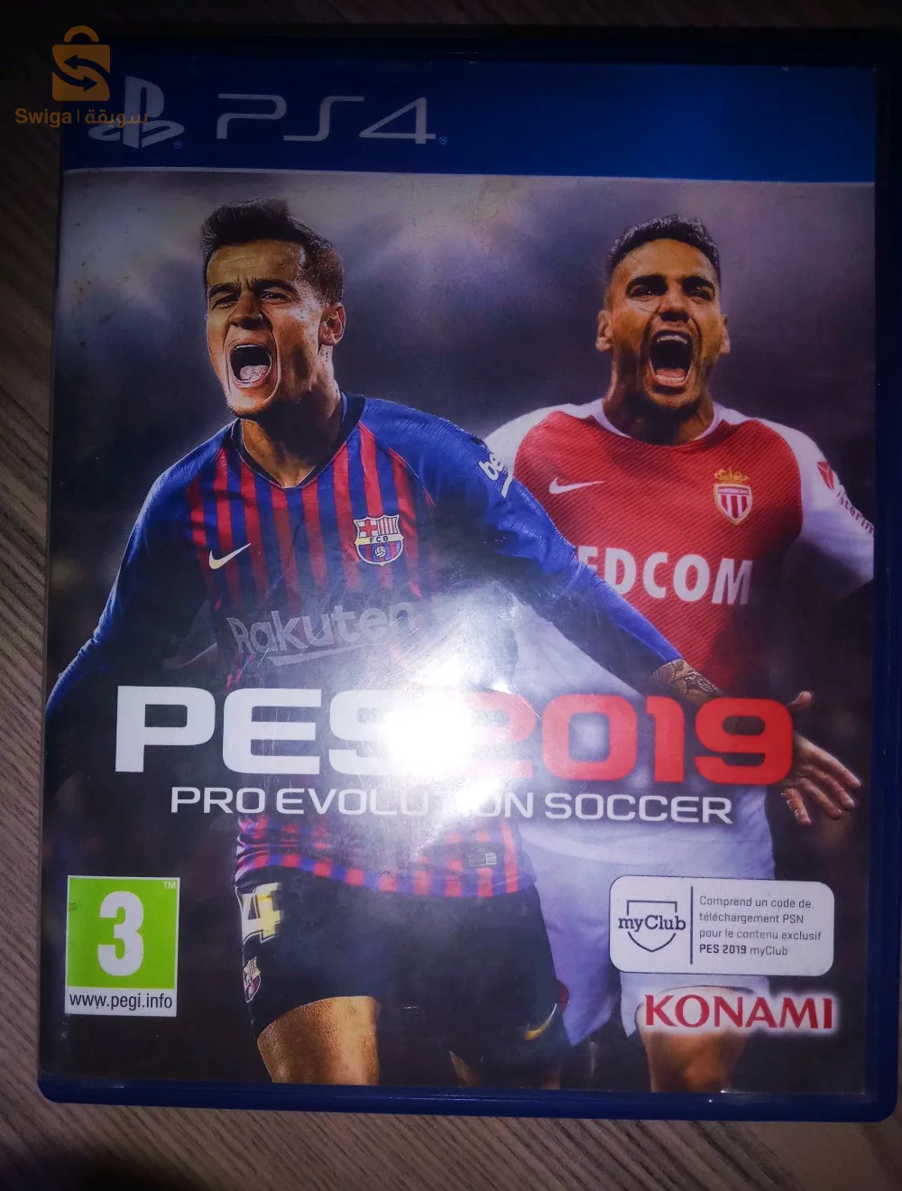 cd pes 2019 ps4