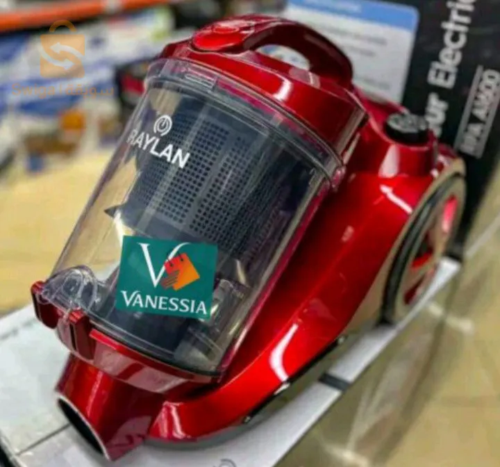 Aspirateur marque Raylan couleur rouge